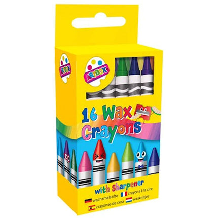 16 Wax Crayons