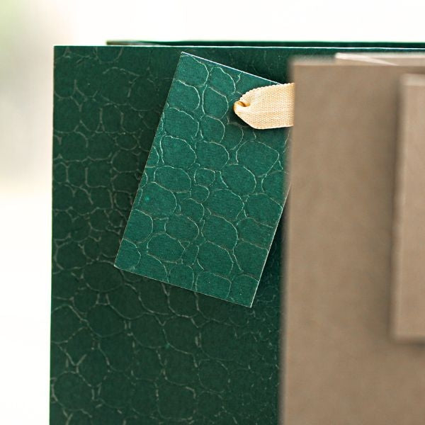 Embossed Matte Medium Gift Bag