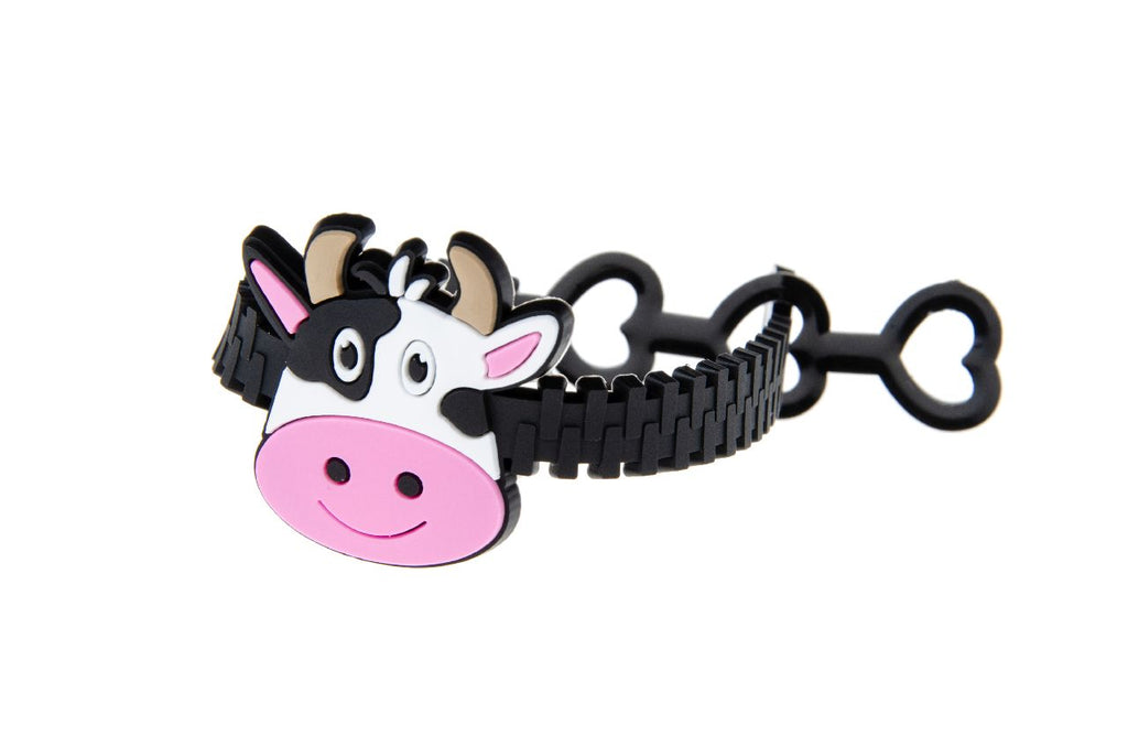 6 Adjustable Farm Rubber Bracelets