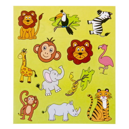Wild Animal Sticker Sheet