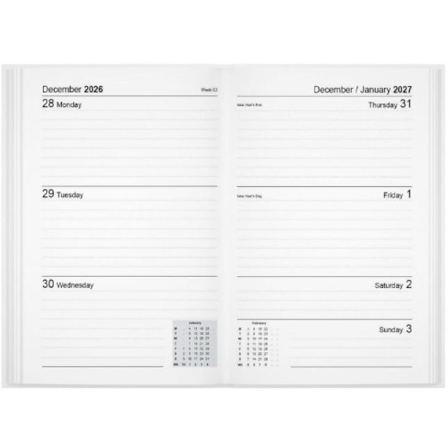 2027 A6 WTV Colour Block Diary (Assorted)