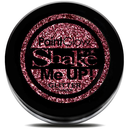 Pink Paint Glow Glitter Shaker