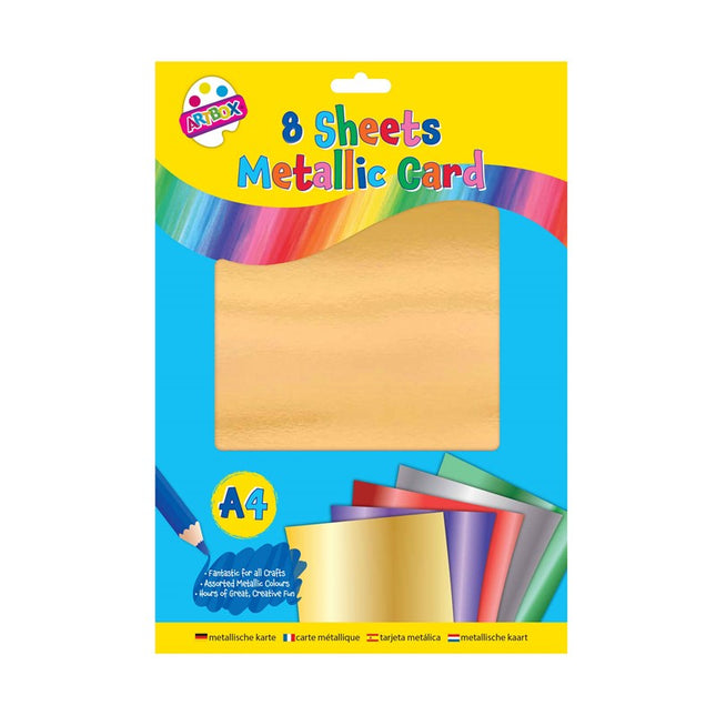 8 Metallic Card Sheets