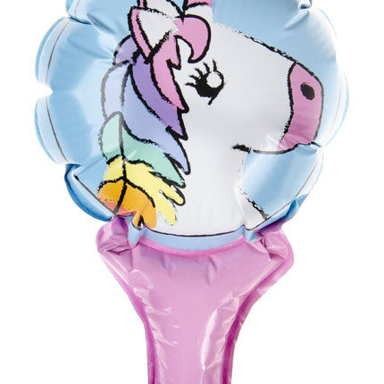 6 Unicorn Self-Inflating Handheld Balloons