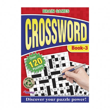 A4 Crossword Puzzle Book