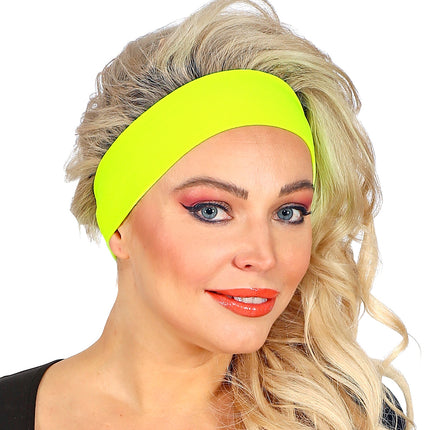 Neon Yellow Headband