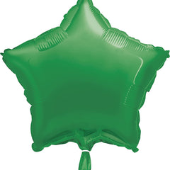 Emerald Green 18" Star Foil Balloon