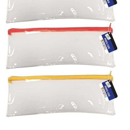 13" Clear Exam Pencil Case