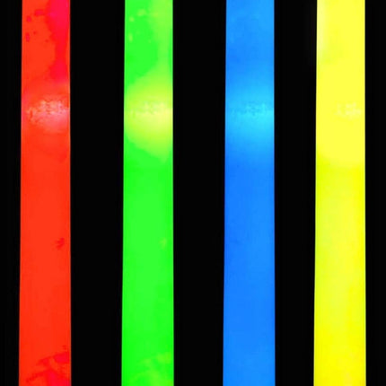 6 Assorted Glow Sticks & Lanyards