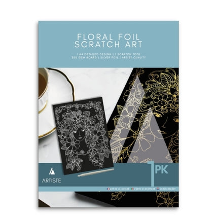 A4 Advanced Foil Scratch Art