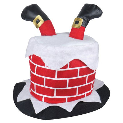 Adult Santa Down Chimney Hat