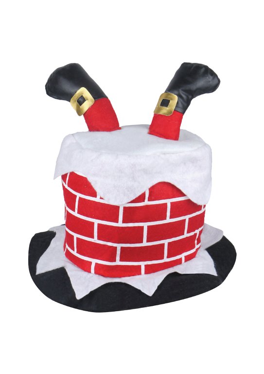 Adult Santa Down Chimney Hat