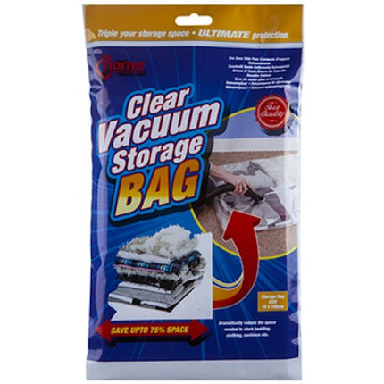 Large 70 x 100cm Clear Vacuum Storage Bag