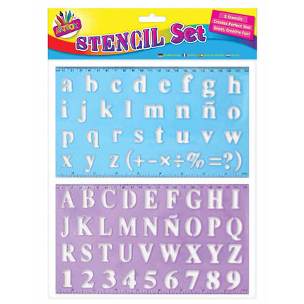 Alphabet Stencil Set