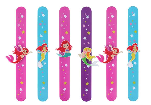 6 Mermaid Snap Bracelets