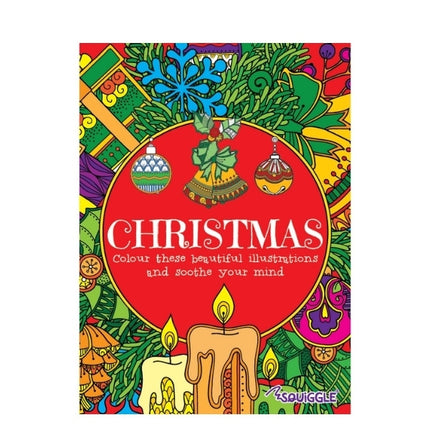 Christmas Advanced A4 Colouring Book