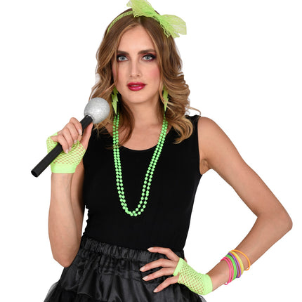 Neon Green The 80s Fashion Accessories