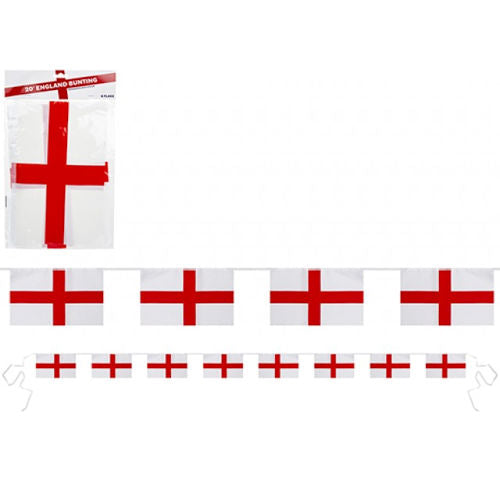 St George 8 Flag Rayon Bunting