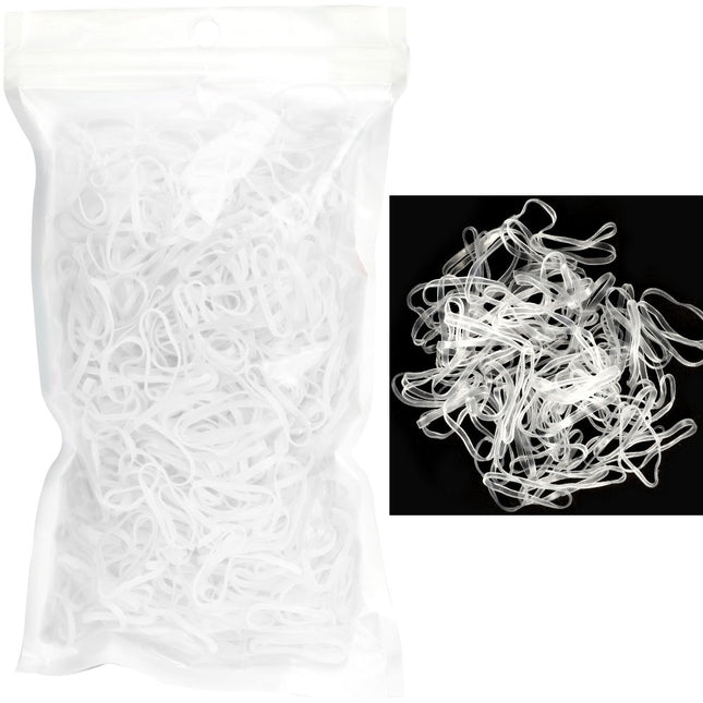 1000 Clear Elastic Bands