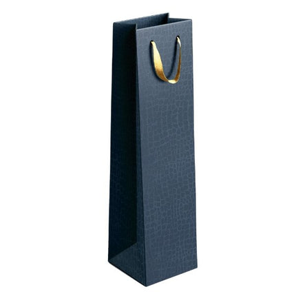 Embossed Matte Bottle Gift Bag