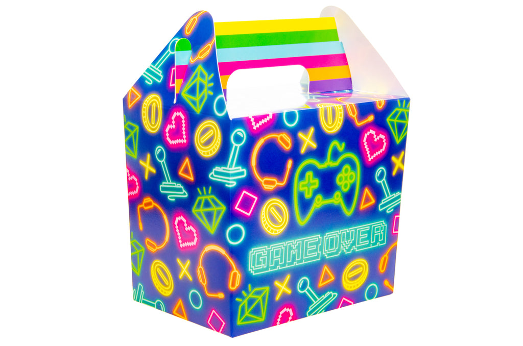 6 Gamer Party Food Lunch Boxes