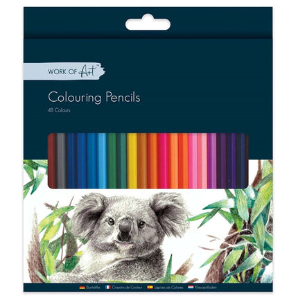 48 Artist Colouring Pencils