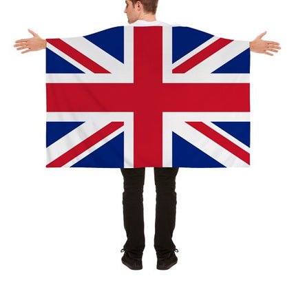 Union Jack Wearable 5ft x 3ft Flag Cape