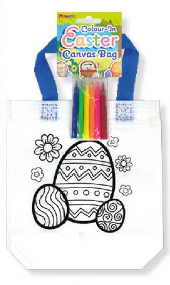 Colour In Easter Egg Hunt Bag