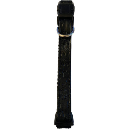 Patterned Dog Collar - Black