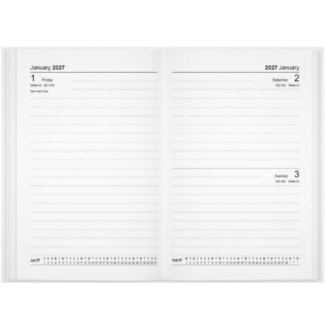2027 A6 DAP Classic Diary (Assorted)