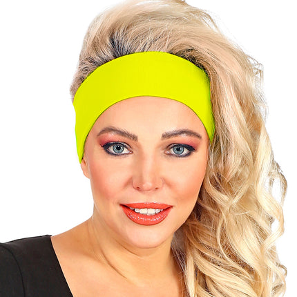 Neon Yellow Headband
