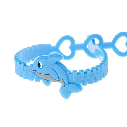 6 Adjustable Sealife Rubber Bracelets