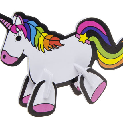 6 Unicorn 3D Puzzle Kits