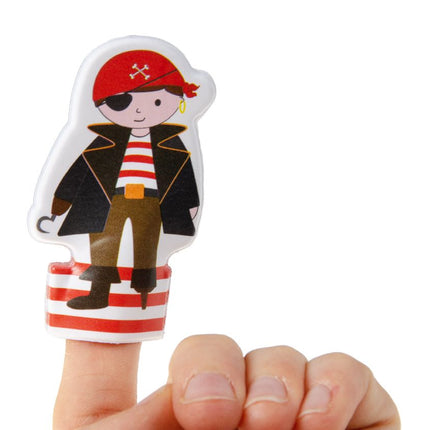 6 Pirate Finger Puppets