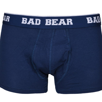 Small Bad Bear Navy Blue Boxer Shorts (3 Pack)