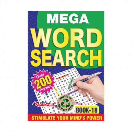 A5 Mega Word Search Book