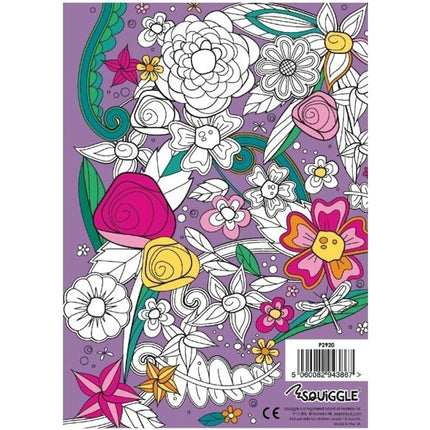 Peaceful/Tranquil A4 Advanced Colouring Book