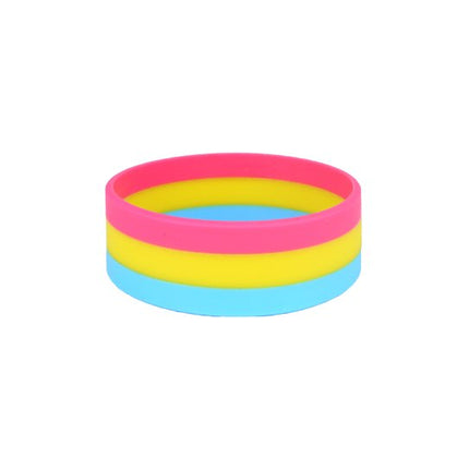 Pansexual Pride Silicone Bracelet