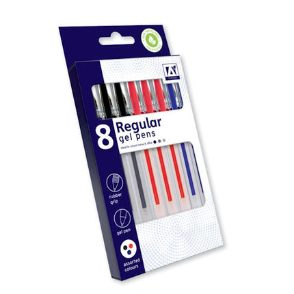 8 Pack Regular Gel Pens