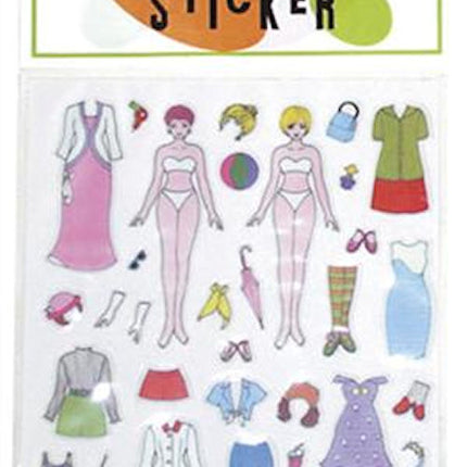 6 Fashion Show Sticker Packs