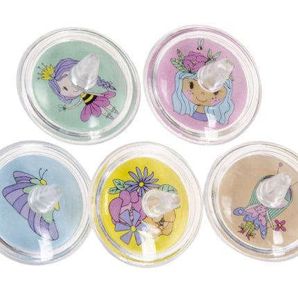 12 Princess Spinning Tops (Bag)