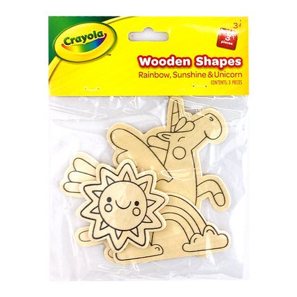 Crayola Wooden Shapes