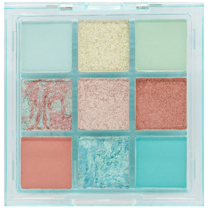 Soft Hues Eyeshadow Palette - Aquamarine