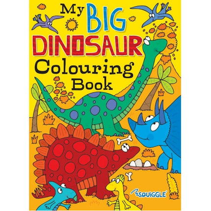 A4 Alien Monsters/Dinosaurs Colouring Book