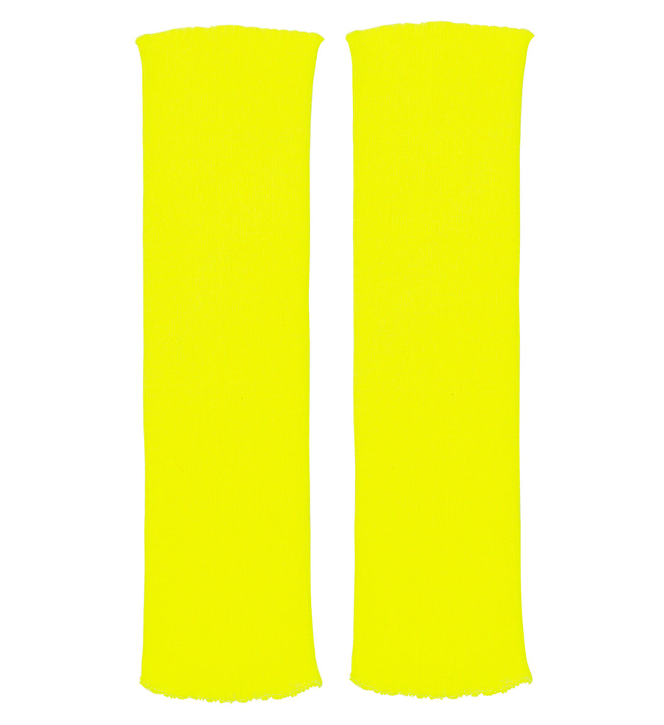 Pair of Neon Yellow Legwarmers