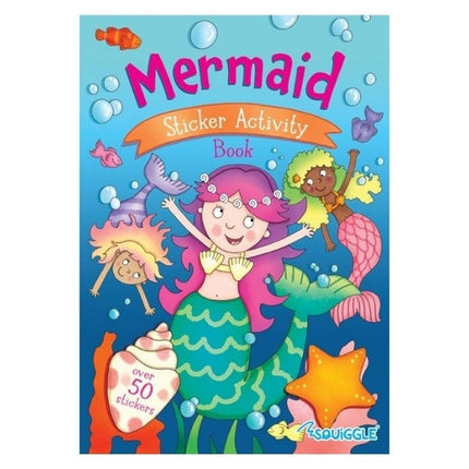 A4 Mermaid/Ballerina Sticker Activity Book