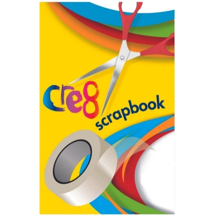 Multi-Coloured A4 Scrap Book