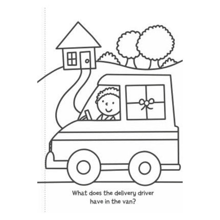 A4 My First Animals/Things That Go Colouring Book