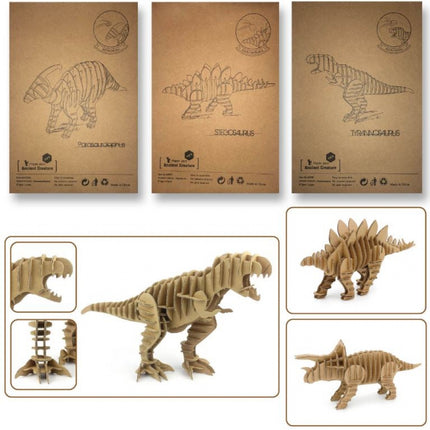 Large Cardboard 3D Dinosaur Model