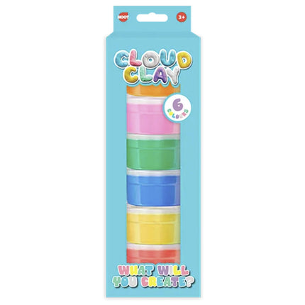 6 Super Light Cloud Clay Tubs